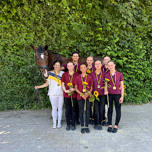 Baden-Württembergische Meisterschaften 2025 - Erfolge der PSKO-Voltigierer
