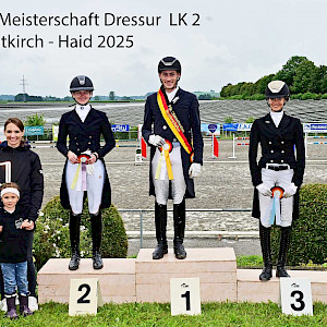 Zwischenstand Dressur - PSK Oberschwaben-Meister Dressur 2025 LK 2 & 3 & 4 🏅