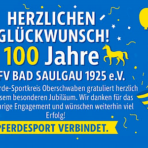 PSKO & WPSV gratulieren: Frauenpower & Pferdesport – 100 Jahre RFV Bad Saulgau! 🐴✨
