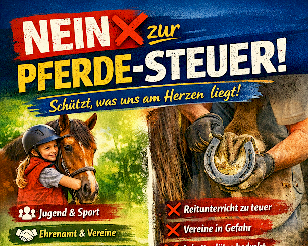 Einführung der Pferdesteuer in Reutlingen: ❌🐎 Nein zur Pferdesteuer!
