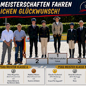 🏆 PSKO-Meisterschaften Fahren 2026 - Bad Schussenried: PSKO-Meister im Fahren 2026 gekrönt – einfach stark!