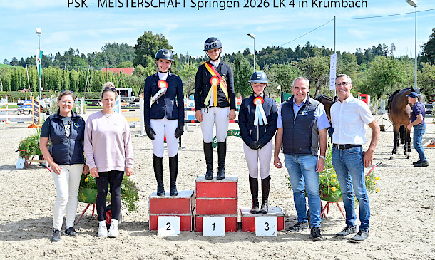 ✨ 🏆 PSK Oberschwaben-Meisterschaften Springen 2026: Die neuen Meister:innen in der LK 4 stehen fest!