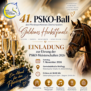PSK Oberschwaben & PSKO-Ball - Wir feiern den Pferdesport in Oberschwaben! ✨🐴